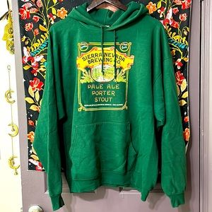 Sierra Nevada Brewery XL dark green hoodie